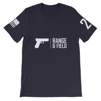 Range and Field Pistol Short-Sleeve Navy T-Shirt