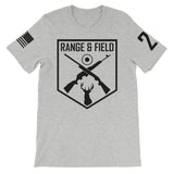 Range and Field Short-Sleeve Logo Athletic Heather T-Shirt