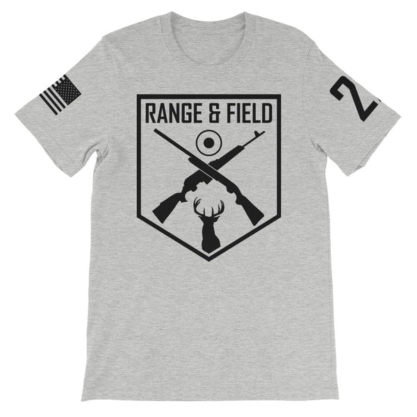 Range and Field Short-Sleeve Logo Athletic Heather T-Shirt