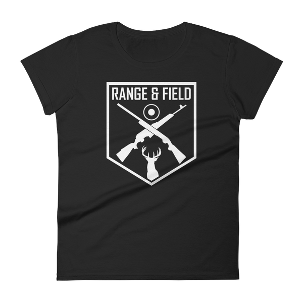 Range and Field Women's short sleeve Black t-shirt