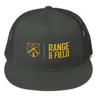 Range and Field Yellow/Black Mesh Back Snapback