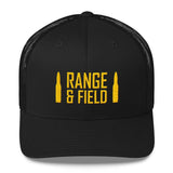 Range and Field Trucker Cap Black